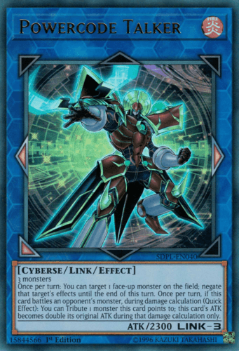 Powercode Talker - SDPL-EN040 Ultra Rare 1st Edition
