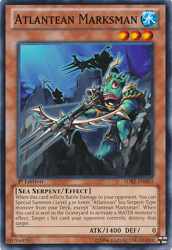 Atlantean Marksman - SDRE-EN003 Common 1st Edition