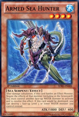 Armed Sea Hunter - SDRE-EN008 Common 1st Edition