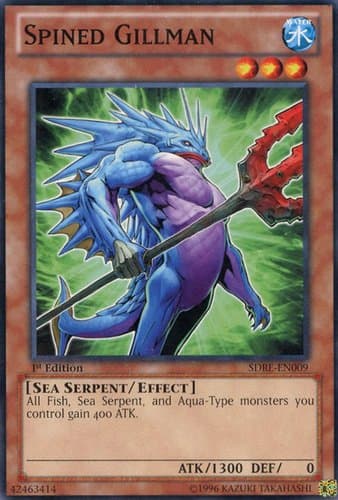 Spined Gillman - SDRE-EN009 Common 1st Edition