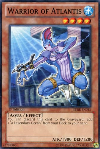 Warrior of Atlantis - SDRE-EN013 Common 1st Edition