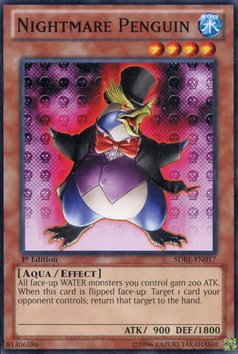 Nightmare Penguin - SDRE-EN017 Common 1st Edition