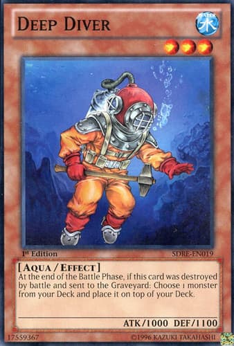 Deep Diver - SDRE-EN019 Common 1st Edition