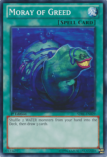 Moray of Greed - SDRE-EN029 Common 1st Edition