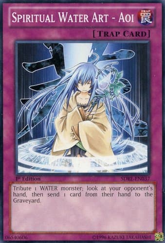 Spiritual Water Art - Aoi - SDRE-EN037 Common 1st Edition