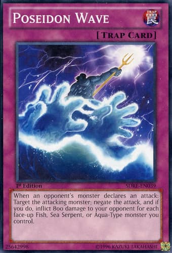Poseidon Wave - SDRE-EN039 Common 1st Edition