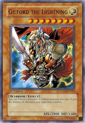 Gilford the Lightning - SDRL-EN006 Common 1st Edition