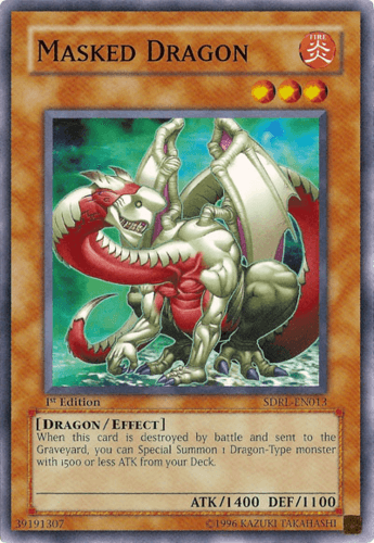 Masked Dragon - SDRL-EN013 Common 1st Edition