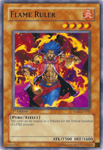 Flame Ruler - SDRL-EN016 Common 1st Edition