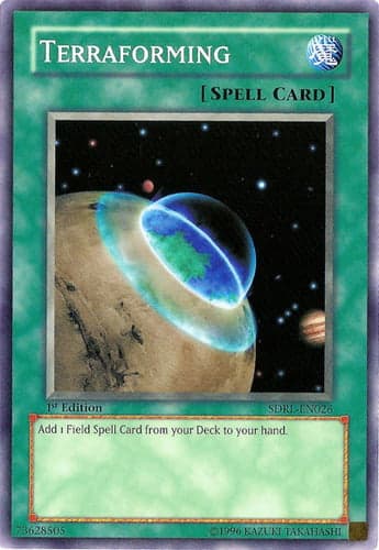 Terraforming - SDRL-EN026 Common 1st Edition