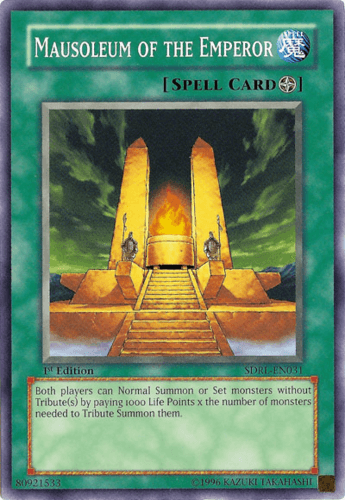 Mausoleum of the Emperor - SDRL-EN031 Common 1st Edition