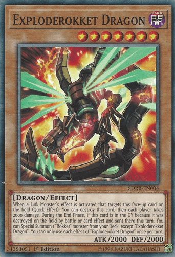 Exploderokket Dragon - SDRR-EN004 Common 1st Edition