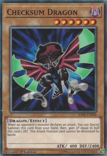 Checksum Dragon - SDRR-EN006 Common 1st Edition