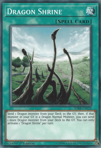 Dragon Shrine - SDRR-EN028 Common 1st Edition