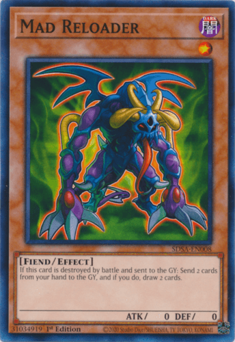 Mad Reloader - SDSA-EN008 Common 1st Edition