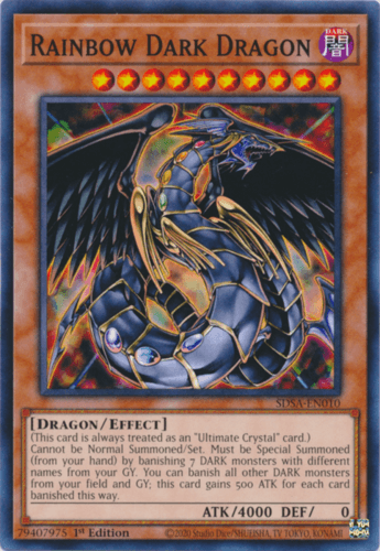Rainbow Dark Dragon - SDSA-EN010 Common 1st Edition