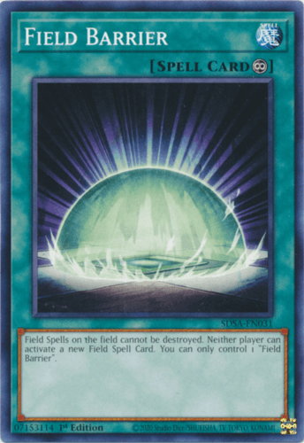 Field Barrier - SDSA-EN031 Common 1st Edition