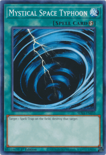 Mystical Space Typhoon - SDSA-EN033 Common 1st Edition