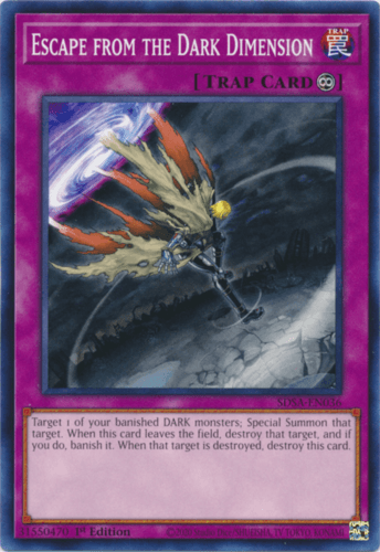Escape from the Dark Dimension - SDSA-EN036 Common 1st Edition