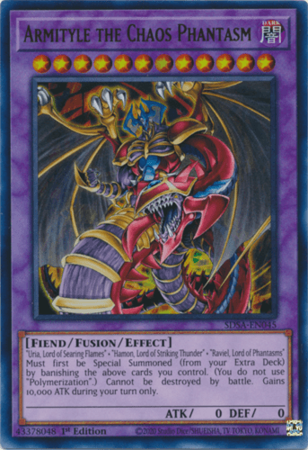 Armityle the Chaos Phantasm - SDSA-EN045 Ultra Rare 1st Edition