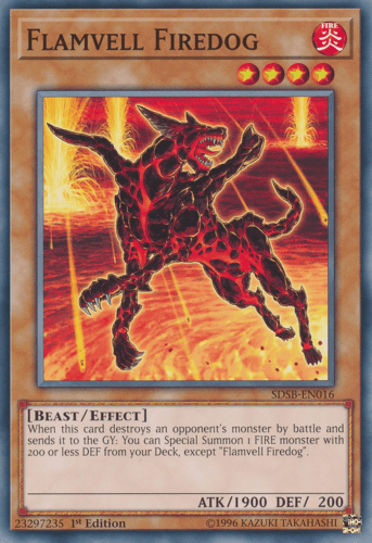 Flamvell Firedog - SDSB-EN016 Common 1st Edition