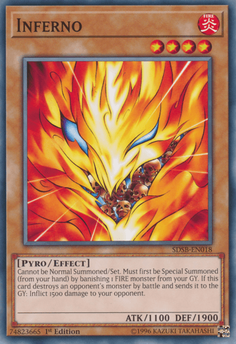 Inferno - SDSB-EN018 Common 1st Edition