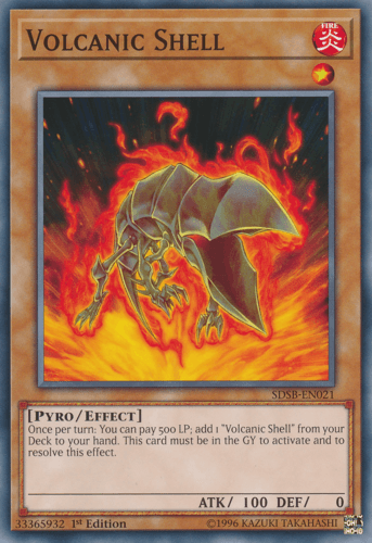 Volcanic Shell - SDSB-EN021 Common 1st Edition