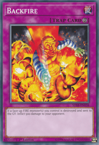 Backfire - SDSB-EN038 Common 1st Edition