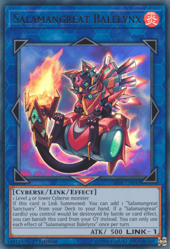 Salamangreat Balelynx - SDSB-EN043 Ultra Rare 1st Edition