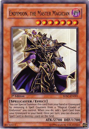 Endymion, the Master Magician - SDSC-EN001 Ultra Rare Unlimited