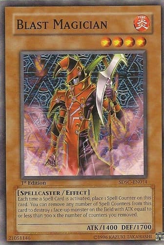 Blast Magician - SDSC-EN014 Common 1st Edition