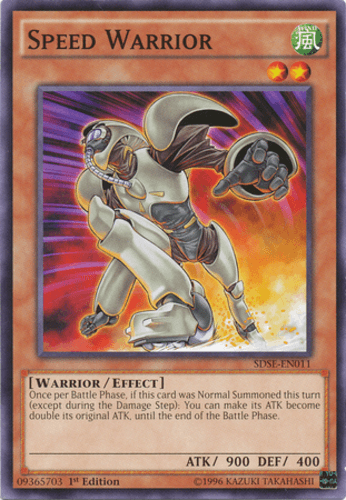 Speed Warrior - SDSE-EN011 Common 1st Edition