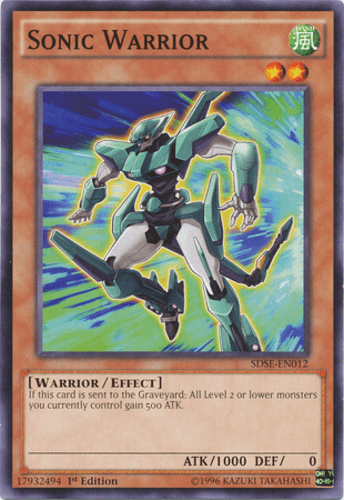 Sonic Warrior - SDSE-EN012 Common 1st Edition
