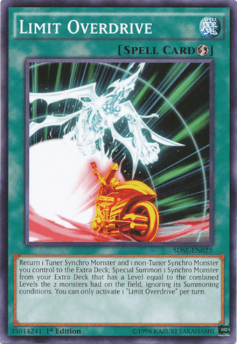 Limit Overdrive - SDSE-EN025 Common 1st Edition