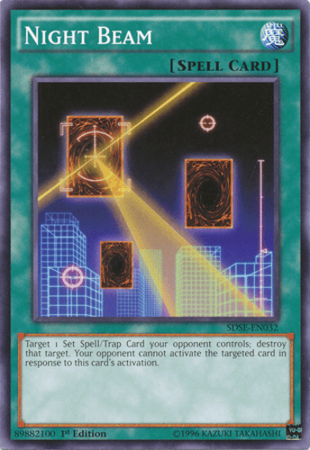 Night Beam - SDSE-EN032 Common 1st Edition