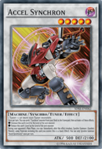 Accel Synchron - SDSE-EN042 Super Rare 1st Edition