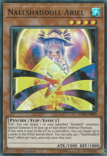 Naelshaddoll Ariel - SDSH-EN003 Super Rare Unlimited