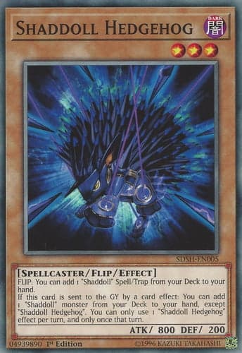 Shaddoll Hedgehog - SDSH-EN005 Common 1st Edition