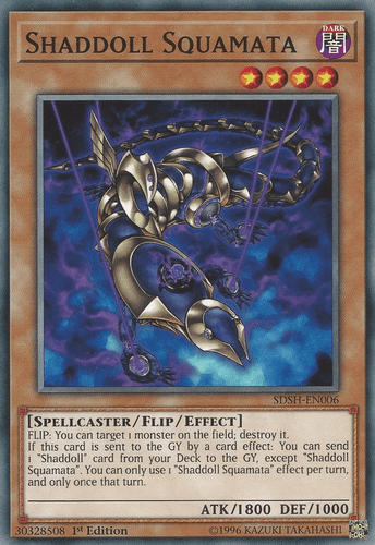 Shaddoll Squamata - SDSH-EN006 Common 1st Edition