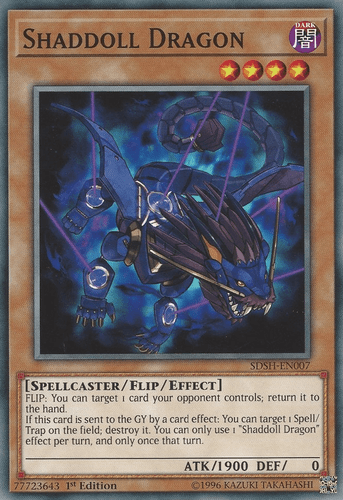 Shaddoll Dragon - SDSH-EN007 Common 1st Edition