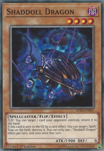 Shaddoll Dragon - SDSH-EN007 Common Unlimited