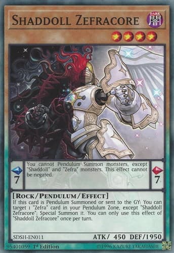 Shaddoll Zefracore - SDSH-EN011 Common Unlimited