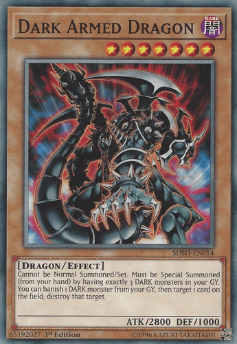 Dark Armed Dragon - SDSH-EN014 Common Unlimited