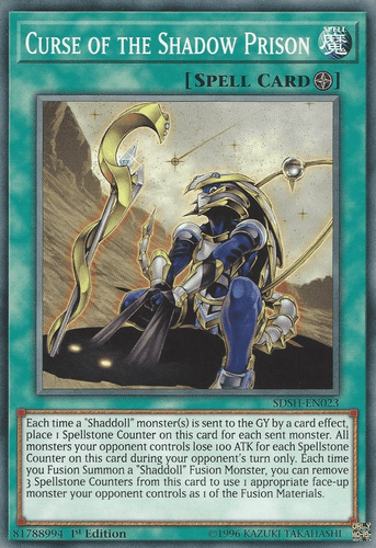 Curse of the Shadow Prison - SDSH-EN023 Common Unlimited