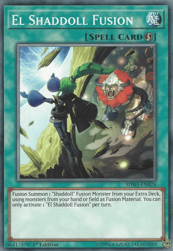 El Shaddoll Fusion - SDSH-EN024 Common Unlimited