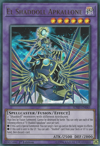 El Shaddoll Apkallone - SDSH-EN045 Ultra Rare Unlimited