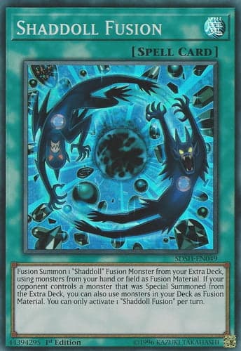Shaddoll Fusion - SDSH-EN049 Super Rare 1st Edition