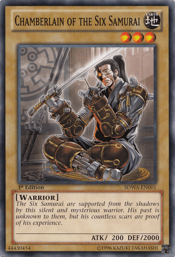 Chamberlain of the Six Samurai - SDWA-EN001 Common 1st Edition