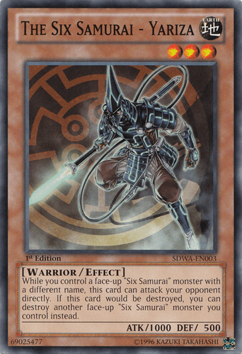 The Six Samurai - Yariza - SDWA-EN003 Common 1st Edition