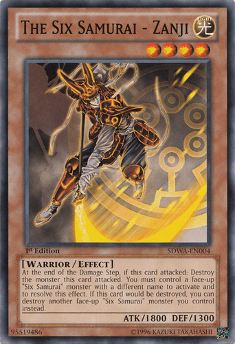 The Six Samurai - Zanji - SDWA-EN004 Common 1st Edition
